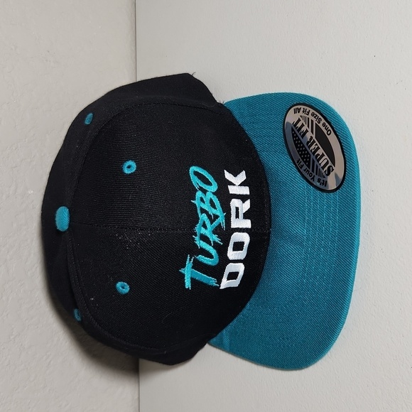 Turbo Dork mens hat Snap back New has flaws - Picture 1 of 10